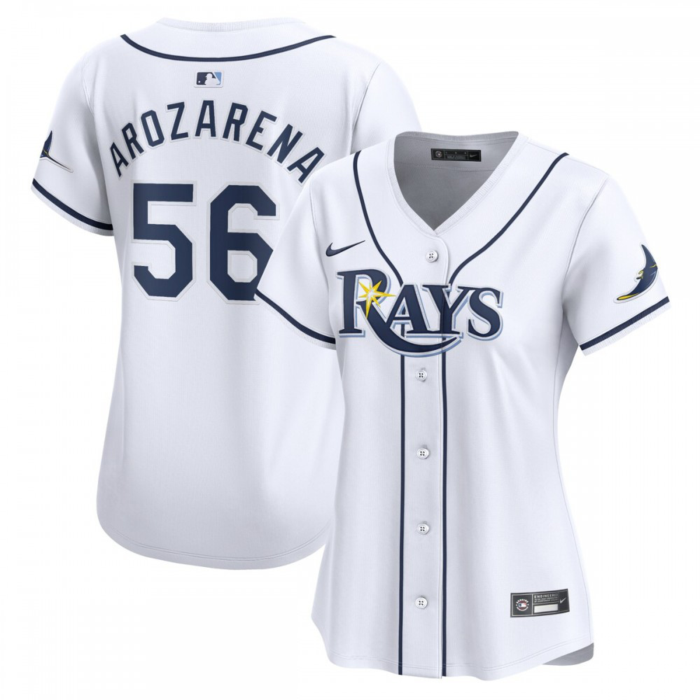 Randy Arozarena Tampa Bay Rays Women's Home Limited Player Jersey - White-Pro Kit Vault | Brand New 26/27 Sports Jerseys